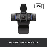 Logitech C920s PRO HD Internetinė kamera FHD 1920x1080, USB-A, Juoda