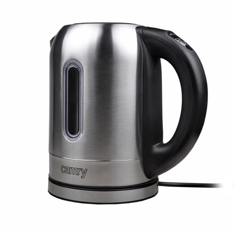 Camry | Kettle | CR 1253 | With electronic control | 2200 W | 1.7 L | Stainless steel | 360° rotational base | Stainless steel