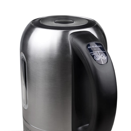 Camry | Kettle | CR 1253 | With electronic control | 2200 W | 1.7 L | Stainless steel | 360° rotational base | Stainless steel