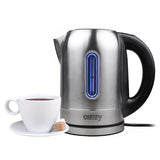 Camry | Kettle | CR 1253 | With electronic control | 2200 W | 1.7 L | Stainless steel | 360° rotational base | Stainless steel