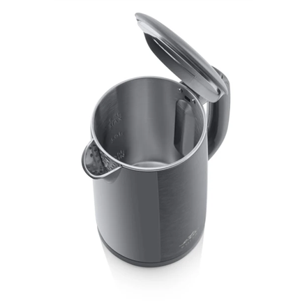 ETA Kettle | ETA859590020 EDITA | Electric | 2200 W | 1.5 L | Stainless steel | 360° rotational base | Grey