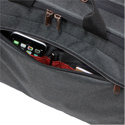 Case Logic | Era | Fits up to size 15.6 " | Messenger - Briefcase | Shoulder strap | Obsidian