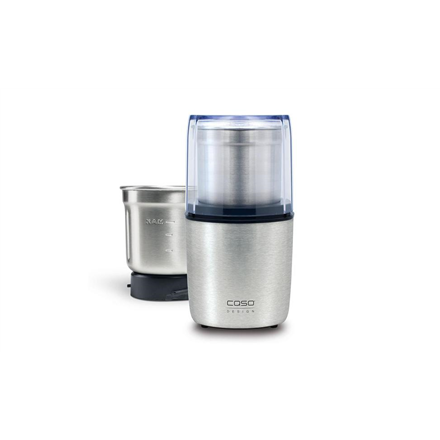 Caso | Coffee and spice grinder | 1831 | 200 W | Coffee beans capacity 90 g | Number of cups 4-8 pc(s) | Pulse function | Stainless steel