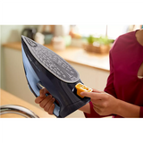 Philips DST7041/20 | Steam Iron | 2800 W | Water tank capacity 300 ml | Continuous steam 50 g/min | Steam boost performance 250 g/min | Blue