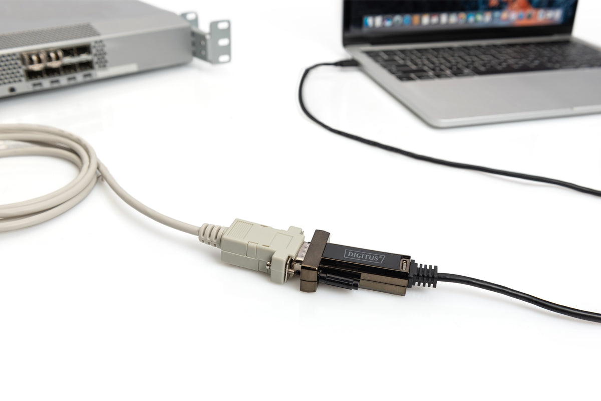 DIGITUS USB Type-C to Serial Adapter | Digitus | DIGITUS DA-70166 - serial adapter - USB-C - RS-232 | DA-70166