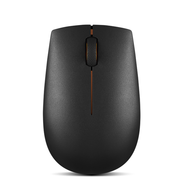 Lenovo | Wireless Compact Mouse | 300 | Optical Mouse | 2.4 GHz Wireless via Nano USB | Black | 1 year(s)