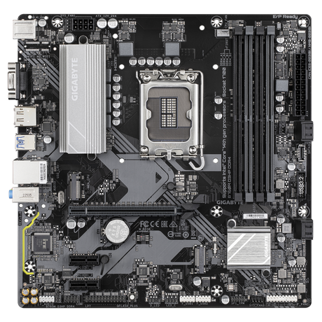 Gigabyte B760M D3HP DDR4 | Processor family Intel | Processor socket LGA1700 | DDR4 | Supported hard disk drive interfaces M.2, SATA | Number of SATA connectors 4