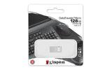 Kingston | USB 3.2 Flash Drive | DataTraveler micro | 128 GB | USB Type-A | Silver