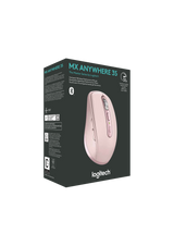 Belaidė pelė Logitech MX Anywhere 3S - RF Wireless + Bluetooth, Laser, 8000 DPI, Rose