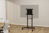 Neomounts Floor stand | NS-M1250BLACK TV trolley | Rotate, Tilt | 37-70 " | Maximum weight (capacity) 70 kg | Black