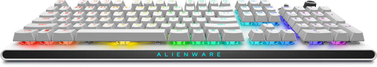 Dell | Alienware Tri-Mode AW920K | Wireless Gaming Keyboard | Wireless | Bluetooth | RGB LED light | Wireless connection | US | CHERRY MX Red | Lunar Light