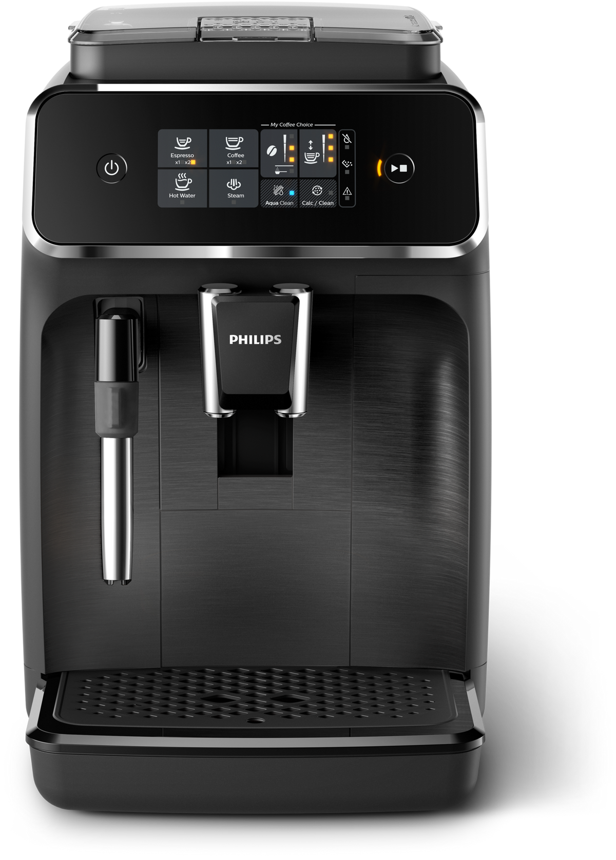 Philips Coffee Maker | EP2220/10 | Pump pressure 15 bar | Built-in milk frother | Automatic | 1500 W | Black