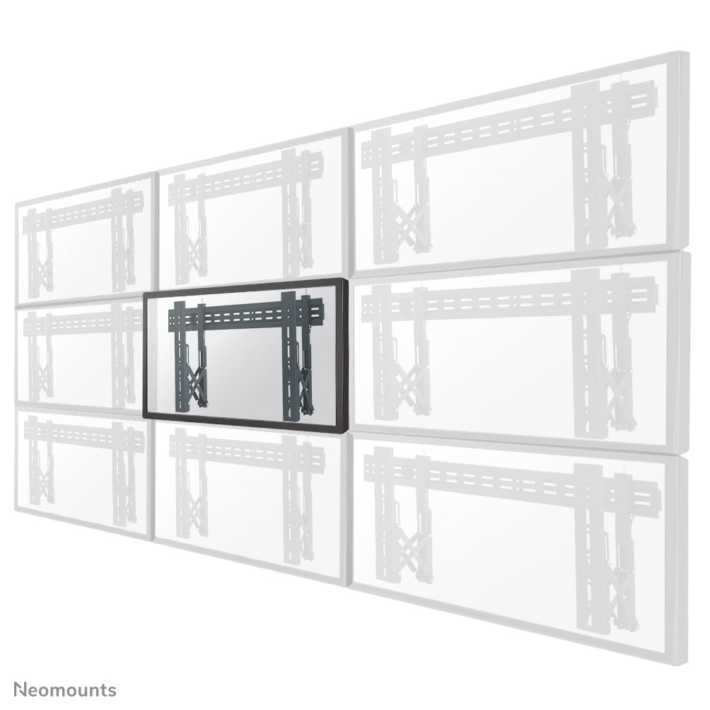 Neomounts Wall mount | LED-VW1000BLACK Videowall wall mount | 40-75 " | Maximum weight (capacity) 50 kg | Black