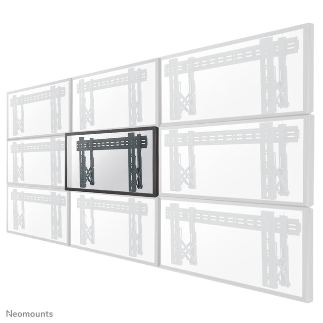 Neomounts Wall mount | LED-VW1000BLACK Videowall wall mount | 40-75 " | Maximum weight (capacity) 50 kg | Black