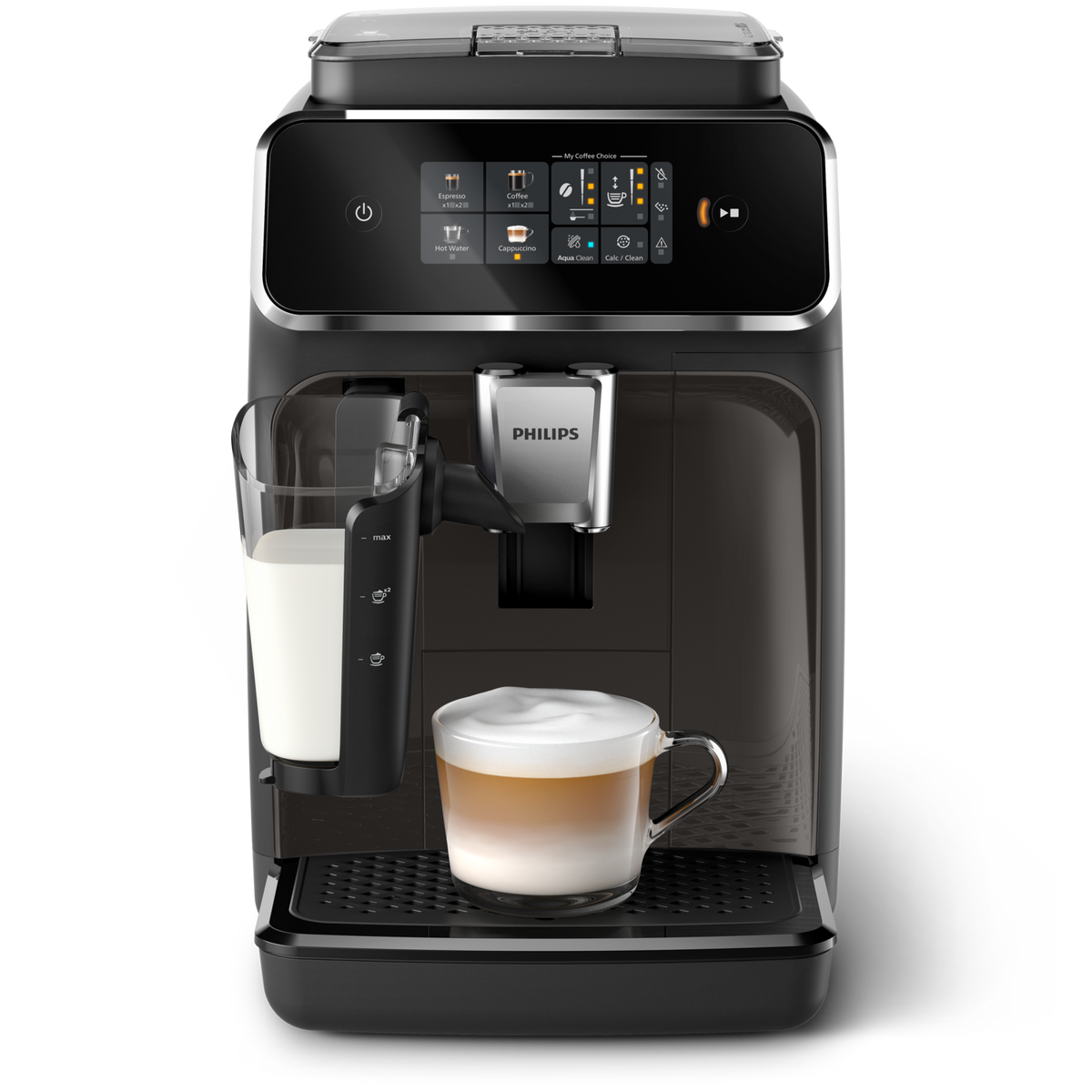Philips | Espresso Coffee Maker | EP2334/10 | Pump pressure 15 bar | Built-in milk frother | Fully Automatic | 1500 W | Black
