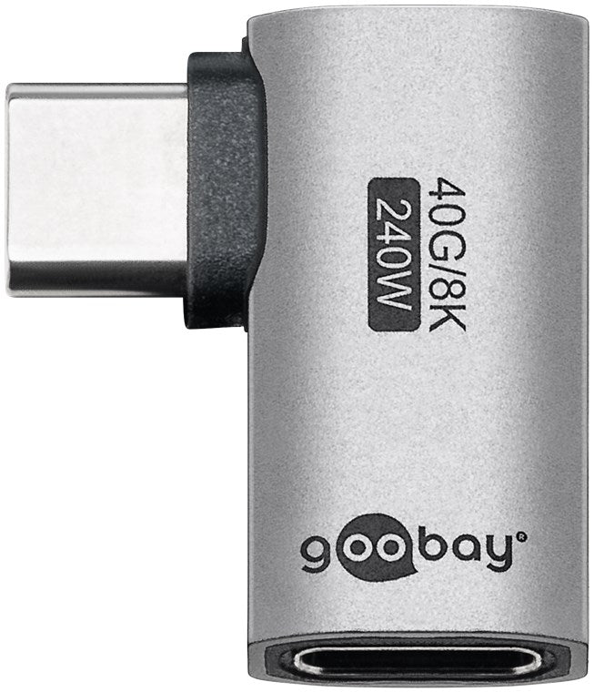 Goobay USB-C Adapter Horizontal 90°, USB4 | 74441