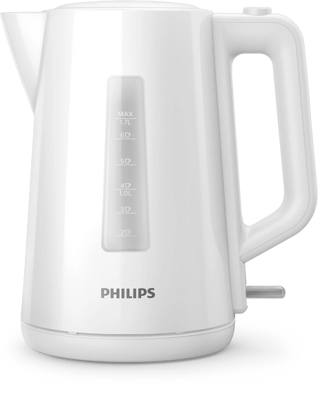 Philips | Kettle Series 3000 | HD9318/00 | Electric | 2200 W | 1.7 L | Plastic | 360° rotational base | White
