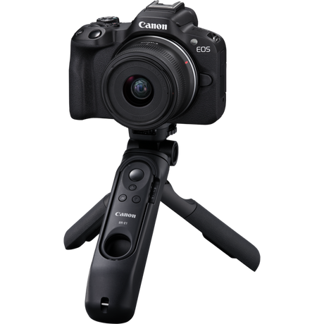Canon | EOS R50 + RF-S 18-45mm CREATOR KIT (SIP) | Megapixel 24.2 MP | Image stabilizer | ISO sensitivity (max) 32000 | Display diagonal 2.95 " | Wi-Fi | Video recording | Automatic, manual | CMOS | Black