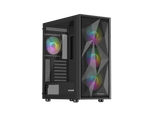 Genesis Gaming PC Case | Diaxid 605 ARGB | Midi Tower | Black