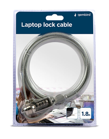 Cable lock for notebooks (4-digit combination) | LK-CL-01