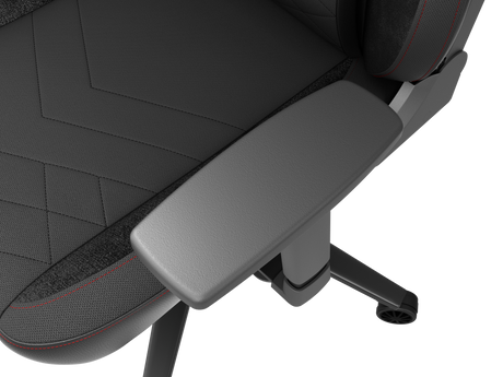 Genesis Gaming Chair Nitro 890 G2 Backrest upholstery material: Eco leather, Seat upholstery material: Eco leather, Base material: Metal, Castors material: Nylon with CareGlide coating | Black/Red