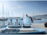 Delonghi | Kettle | KBOV 2001.AZ | Standard | 2000 W | 1.7 L | Stainless steel | 360° rotational base | Azure