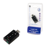 Logilink | USB Audio adapter, 7.1 sound effect