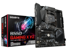 Gigabyte | B550 GAMING X V2 | Processor family AMD | Processor socket AM4 | DDR4 DIMM | Memory slots 4 | Chipset AMD B | ATX