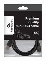 Cablexpert | Premium quality mini-USB cable CCF-USB2-AM5P-6