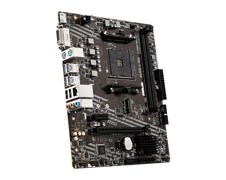 MSI | A520M-A PRO | Processor family AMD | Processor socket AM4 | DDR4 | Memory slots 2 | Chipset AMD A | Micro ATX