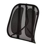Fellowes | Office Suites mesh back support | Black | Depth 140 mm | Height 512 mm | Mesh textile | Width 439 mm