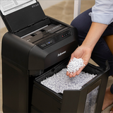 Mini-Cut | AutoMAX 80M | Black | 17 L | Paper shredding | Credit cards shredding