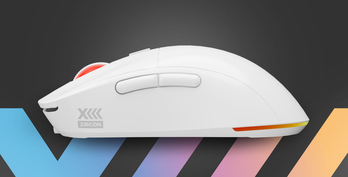 Genesis Zircon XIII Custom | Gaming Mouse | Wireless | 2.4 GHz, USB | White