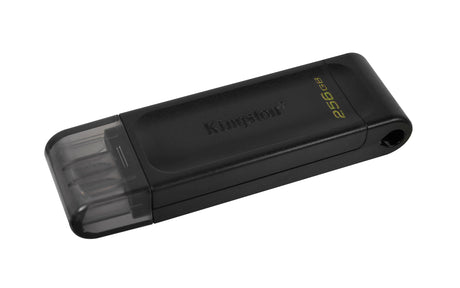 Kingston | USB Flash Drive | DataTraveler 70 | 256 GB | USB Type-C | Black