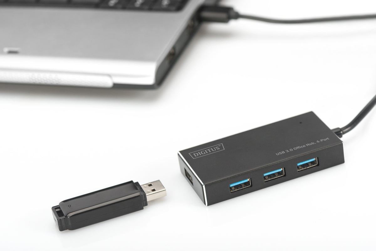 Digitus | USB 3.0 Hub, 4-port Incl. 5V/2A power supply | DA-70240-1 | USB 3.0 Hub