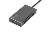 Digitus | USB 3.0 Hub, 4-port Incl. 5V/2A power supply | DA-70240-1 | USB 3.0 Hub