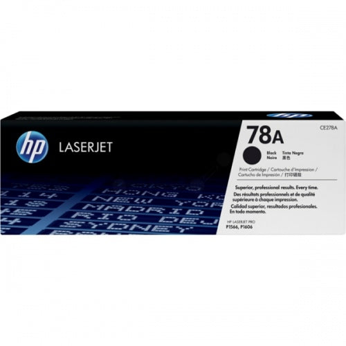 HP 78A (CE278A) Lazerinė kasetė, Juoda
