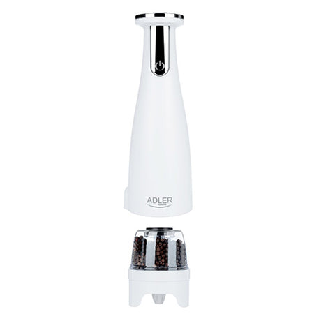 Adler | Electric Salt and pepper grinder | AD 4449w | Housing material ABS plastic | 7 W | Lithium | Matte White