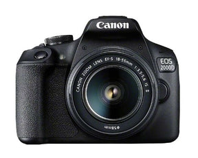 Canon | EOS | 2000D 18-55 IS II EU26 | SLR Camera Kit | Megapixel 24.1 MP | Image stabilizer | ISO sensitivity (max) 12800 | Display diagonal 3.0 " | Wi-Fi | Video recording | APS-C | Black