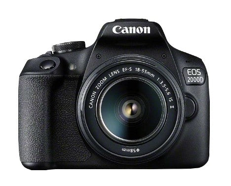 Canon | EOS | 2000D 18-55 IS II EU26 | SLR Camera Kit | Megapixel 24.1 MP | Image stabilizer | ISO sensitivity (max) 12800 | Display diagonal 3.0 " | Wi-Fi | Video recording | APS-C | Black