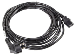 Lanberg | CEE 7/7 to IEC 320 C13 Power Cord | CA-C13C-11CC-0100-BK