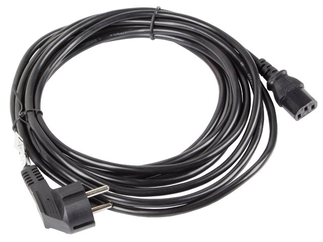 Lanberg | CEE 7/7 to IEC 320 C13 Power Cord | CA-C13C-11CC-0100-BK