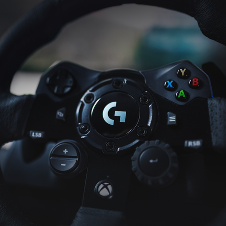 Logitech G G923 Žaidimų vairas ir pedalai, for Xbox Series X|S /Xbox One/PC
