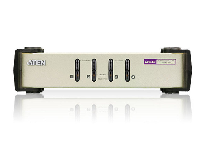 Aten 4-Port PS/2-USB VGA KVM Switch | Aten | 4-Port PS/2-USB VGA KVM Switch
