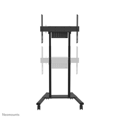 Neomounts Floor stand | FL55-875BL1 TV Trolley Motorised | Adjustable Height | 55-100 " | Maximum weight (capacity) 110 kg | Black