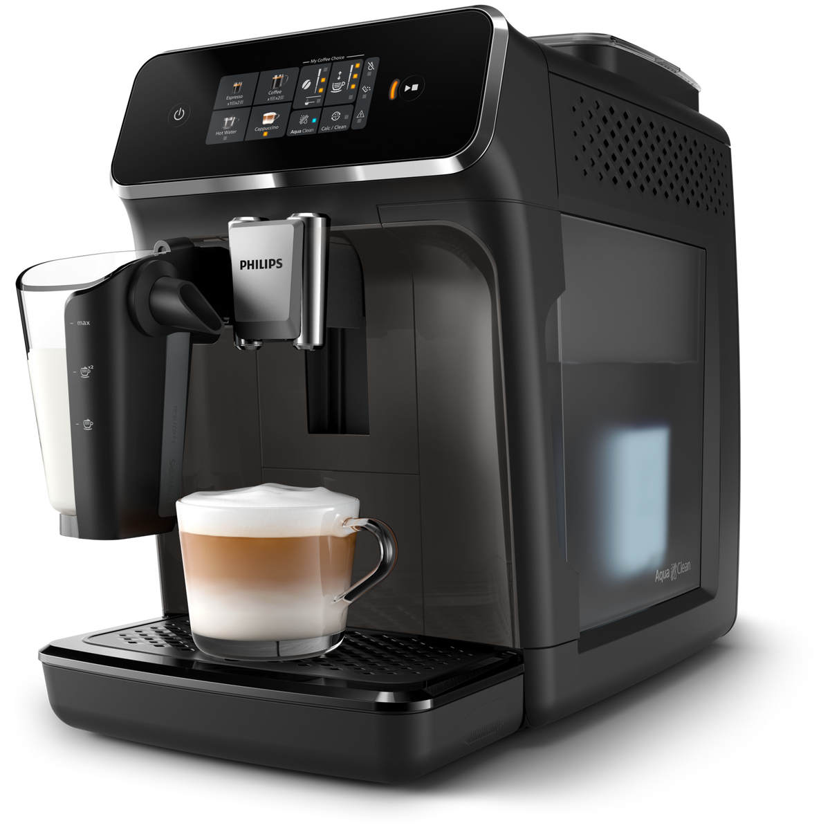 Philips | Espresso Coffee Maker | EP2334/10 | Pump pressure 15 bar | Built-in milk frother | Fully Automatic | 1500 W | Black