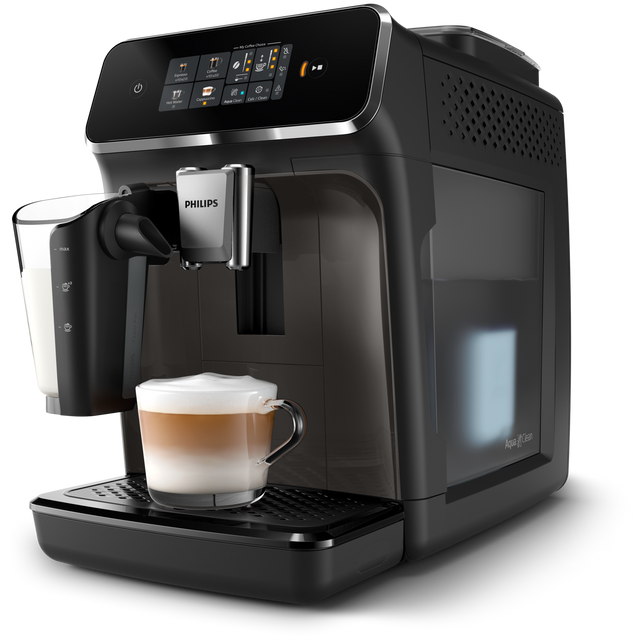 Philips | Espresso Coffee Maker | EP2334/10 | Pump pressure 15 bar | Built-in milk frother | Fully Automatic | 1500 W | Black