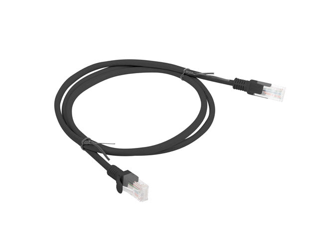 Lanberg | Patchcord CAT.5E UTP | PCU5-10CC-0100-BK | 1 m