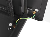 Lanberg | Rack cabinet 19" wall-mount 27U/600x600 (flat pack) | WF01-6627-10B | Black