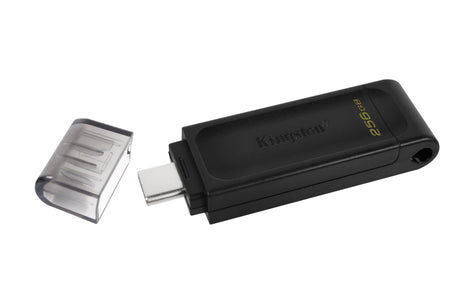 Kingston | USB Flash Drive | DataTraveler 70 | 256 GB | USB Type-C | Black